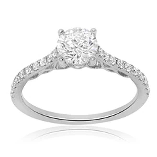 Round Diamond Engagement Ring Meigs Jewelry Tahlequah, OK