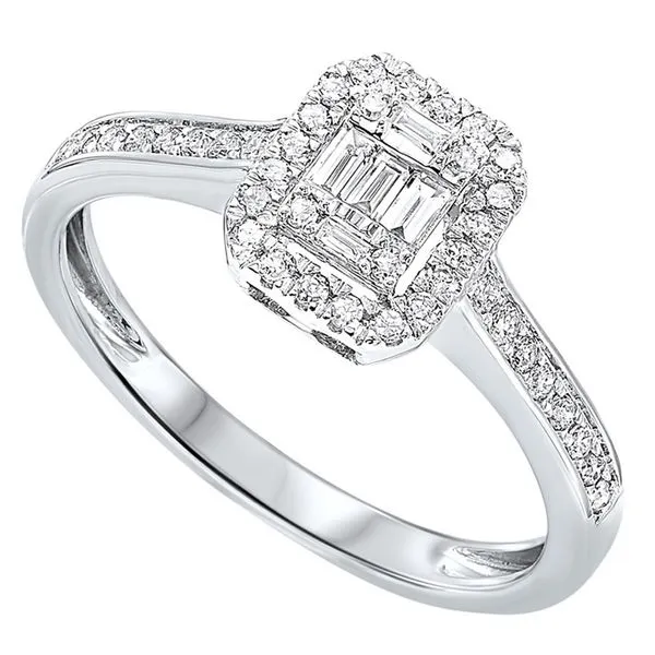 White Gold Engagement Ring Meigs Jewelry Tahlequah, OK