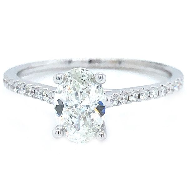Oval Diamond Engagement Ring Meigs Jewelry Tahlequah, OK