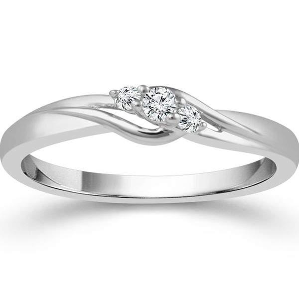 White Gold Diamond Promise Ring Meigs Jewelry Tahlequah, OK