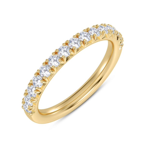 14K Yellow Gold Anniversary Band Ring Meigs Jewelry Tahlequah, OK
