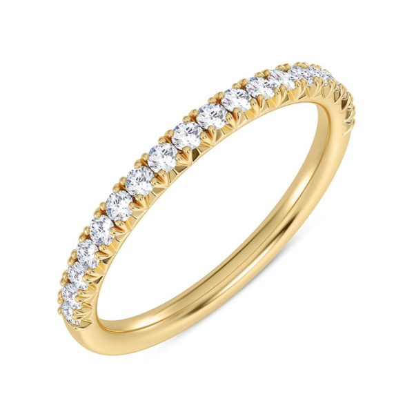 14K Yellow Gold Anniversary Band Ring Meigs Jewelry Tahlequah, OK
