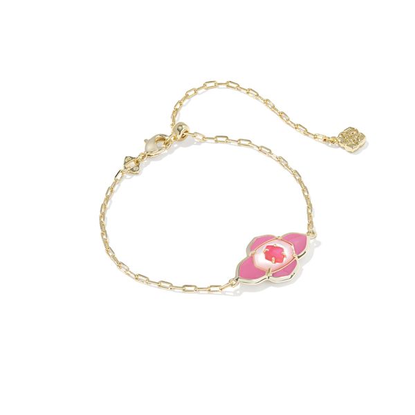 Yellow Gold Plated Pink Mix Bracelet Meigs Jewelry Tahlequah, OK