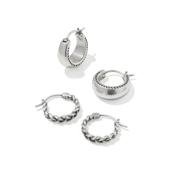 Sterling Silver Huggie Earrings Meigs Jewelry Tahlequah, OK