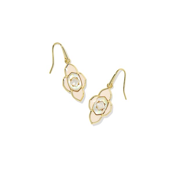 Yellow Gold Plated Drop Earrings Meigs Jewelry Tahlequah, OK