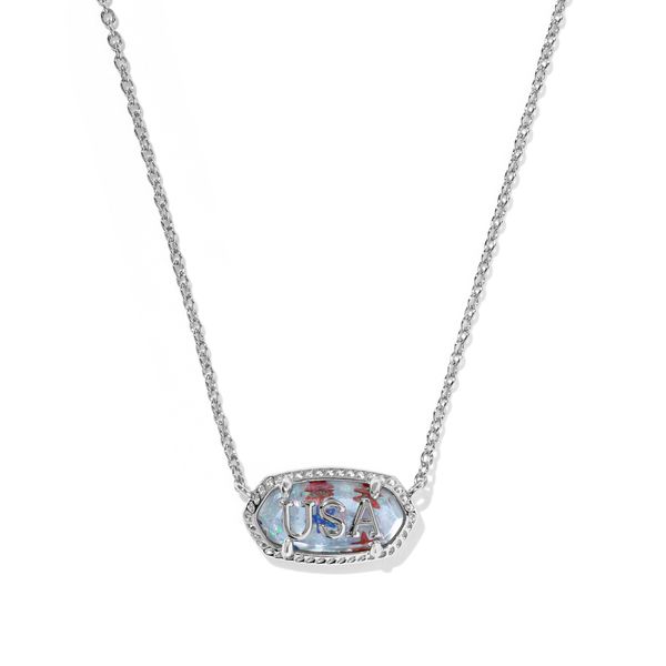 USA Pendant Necklace Meigs Jewelry Tahlequah, OK