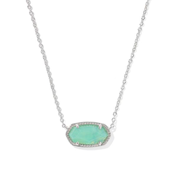 Rhodium Abalone Necklace Meigs Jewelry Tahlequah, OK