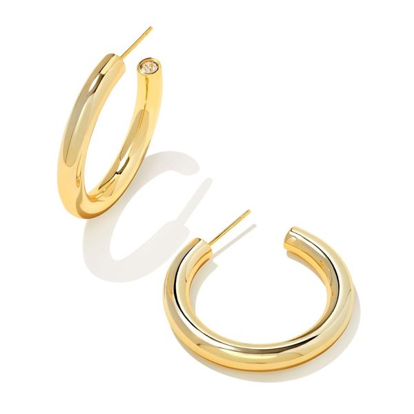 Gold-Filled Colette Huggie Earrings Meigs Jewelry Tahlequah, OK
