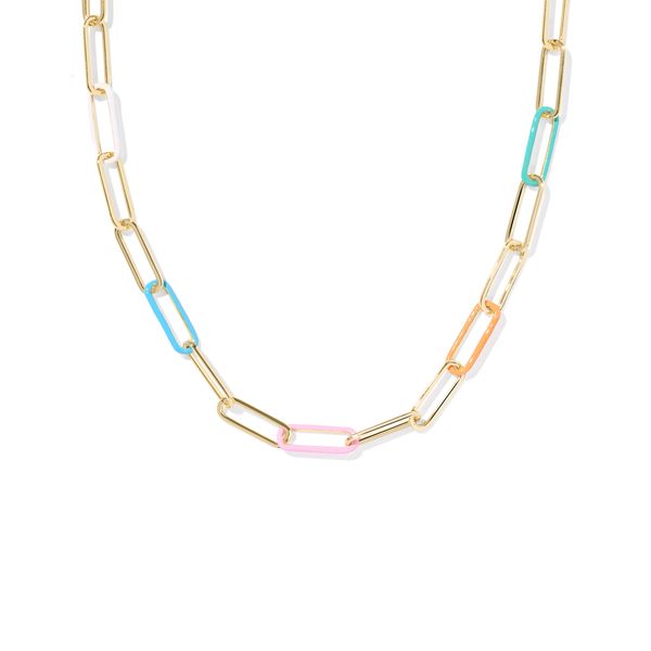 Gold-Filled Paperclip Chain Necklace Meigs Jewelry Tahlequah, OK
