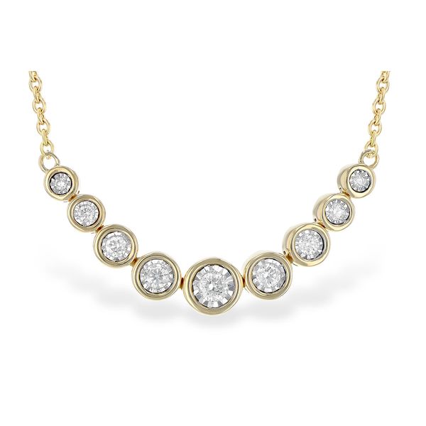 14K Yellow Gold Bar Necklace Meigs Jewelry Tahlequah, OK