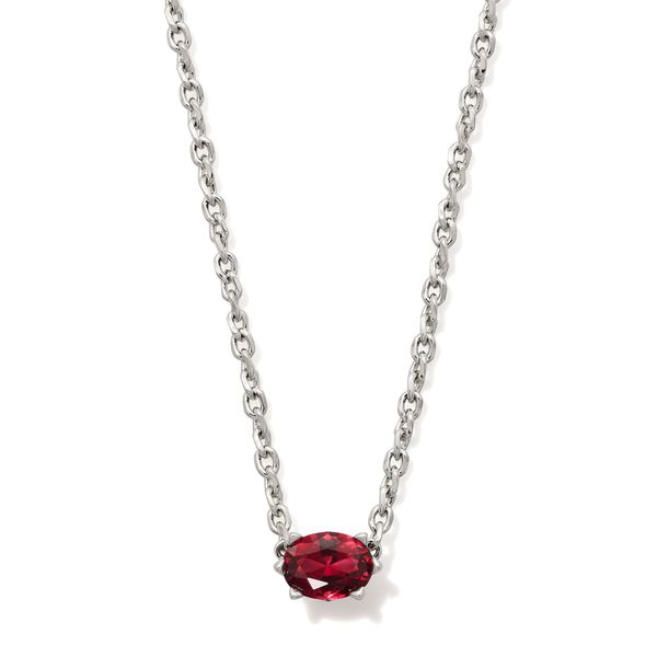 Burgundy Crystal Cailin Necklace Meigs Jewelry Tahlequah, OK