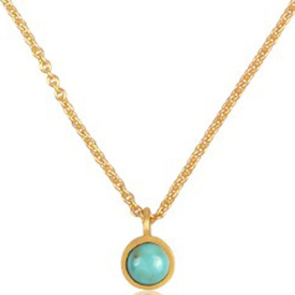 Gold Plated Sterling Silver Pendant Necklace Meigs Jewelry Tahlequah, OK