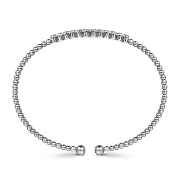 14KW .14CTW 6.25" BUJAKAN BEAD DIAMOND BANGLE

SERIAL #S2300300 Image 2 Meigs Jewelry Tahlequah, OK