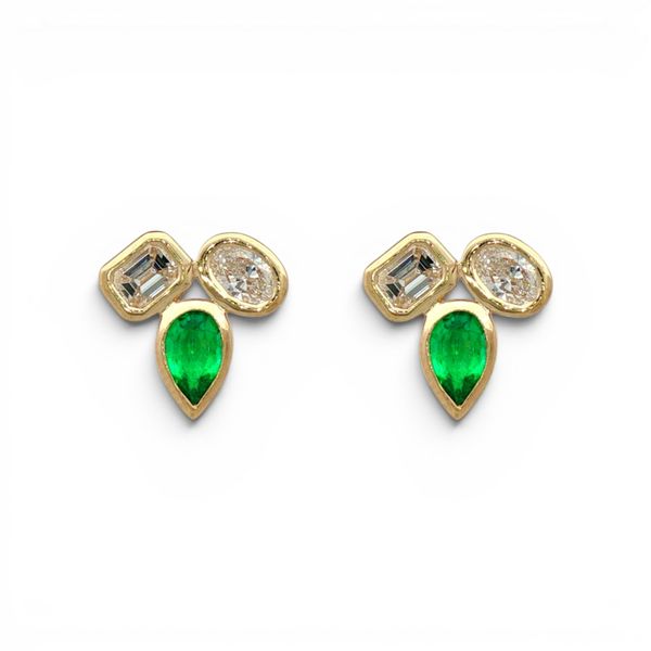 14K Yellow Gold Stud Earrings Meigs Jewelry Tahlequah, OK