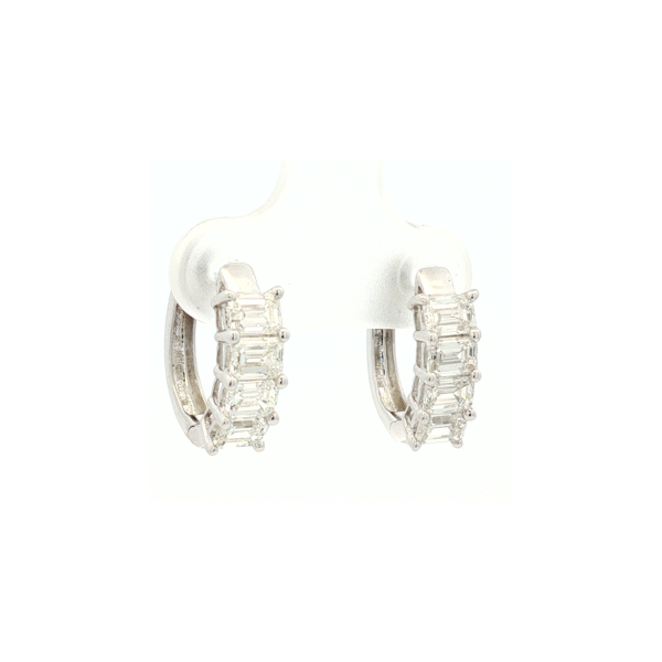 14KY 2.0CTW EC DIA SM HUGGIE EARRINGS Meigs Jewelry Tahlequah, OK
