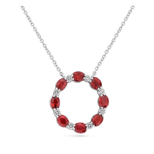 14K White Gold Pendant Necklace Meigs Jewelry Tahlequah, OK