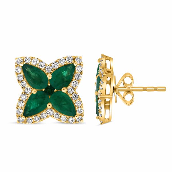 14K Yellow Gold Stud Earrings Meigs Jewelry Tahlequah, OK