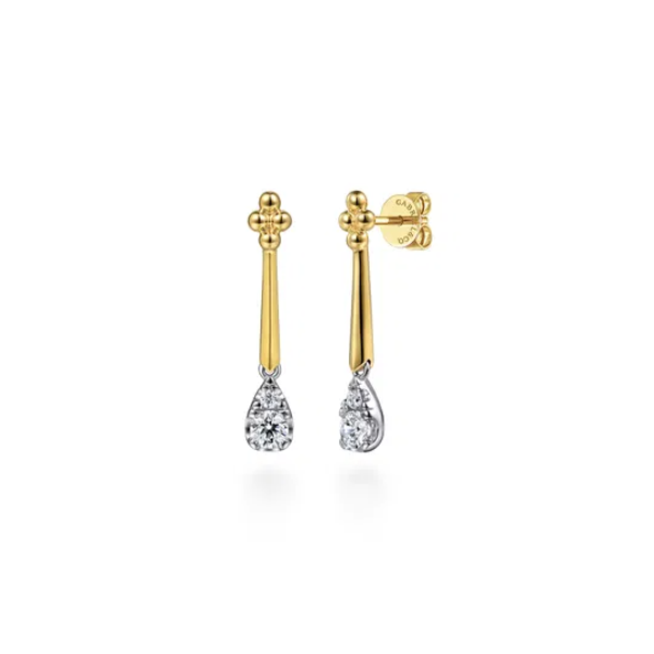 14KTT .31CTW DIA TEARDROP STUD EARRINGS

SERIAL #S2222262 Meigs Jewelry Tahlequah, OK
