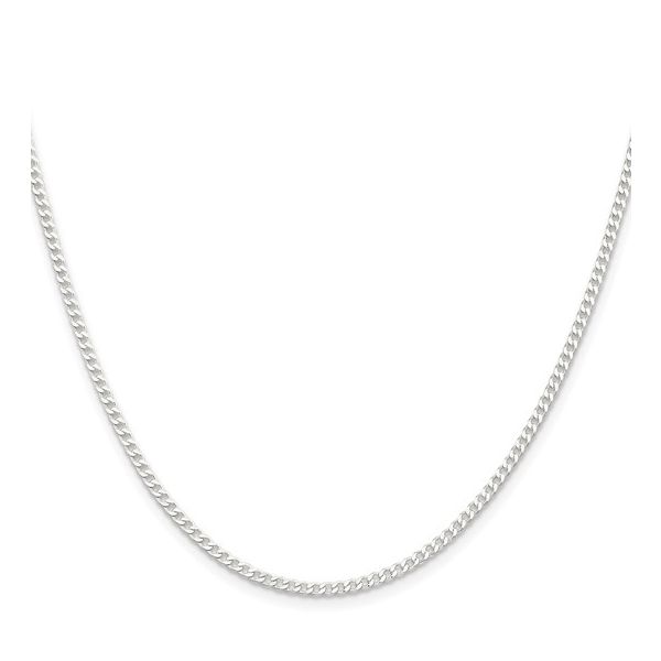 SS 22" 2.3MM BEVELED CURB CHAIN Meigs Jewelry Tahlequah, OK