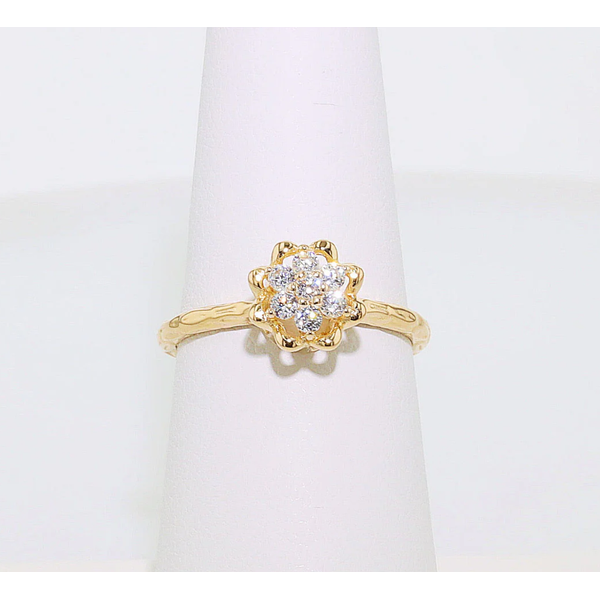 14GF CZ APRIL TULIP RING SZ7 Meigs Jewelry Tahlequah, OK