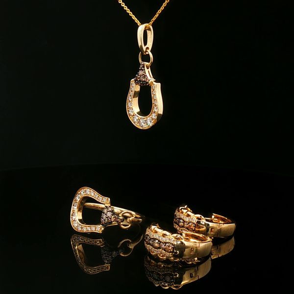 14KY .42CTW CHOC/VAN DIA RING Image 2 Meigs Jewelry Tahlequah, OK