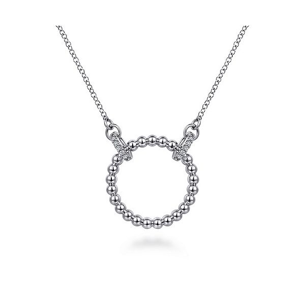 Sterling Silver Open Circle Bujukan Necklace Meigs Jewelry Tahlequah, OK