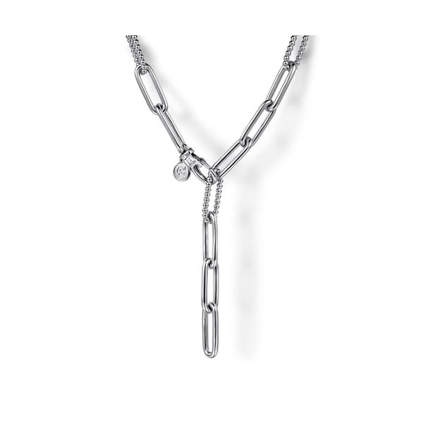 Sterling Silver Y Chain Bujukan Necklace Meigs Jewelry Tahlequah, OK