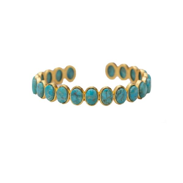 BLUE HORIZON TURQ CUFF Meigs Jewelry Tahlequah, OK