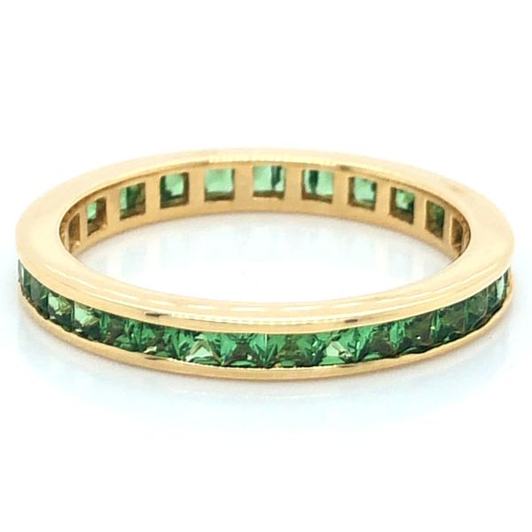 Tsavorite Eternity Band Meigs Jewelry Tahlequah, OK