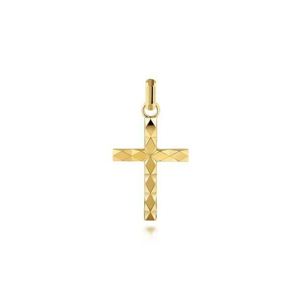 14K Yellow Gold Cross Pendant Meigs Jewelry Tahlequah, OK