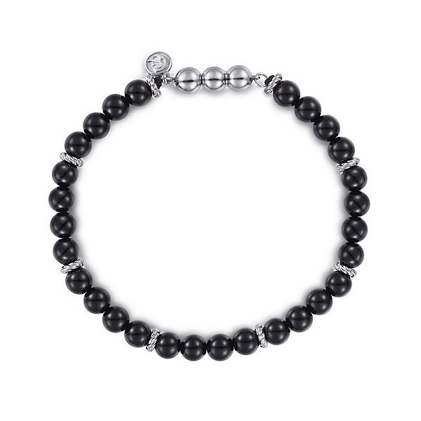 Gabriel & Co. Sterling Silver Black Onyx Bracelet Meigs Jewelry Tahlequah, OK