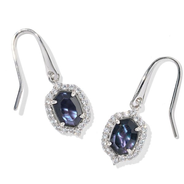 RHOD DAPHNE CRSTL FRM DARK INDIGO ILSN DROP EARRINGS Meigs Jewelry Tahlequah, OK