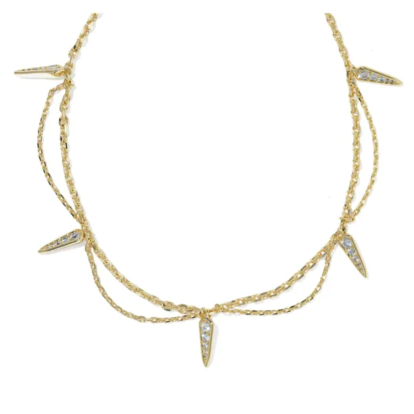 YGP FATE STRND WHITE CZ NECKLACE Meigs Jewelry Tahlequah, OK
