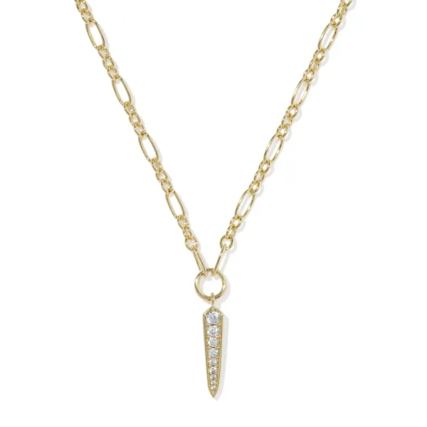 YGP FATE SHORT PNDNT WHITE CZ NECKLACE Meigs Jewelry Tahlequah, OK
