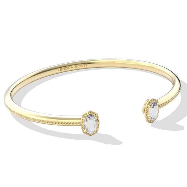 YGP MINI ELTON LUXE WHITE CZ CUFF BRACELET Meigs Jewelry Tahlequah, OK