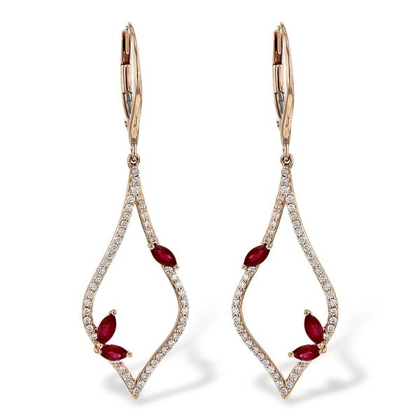 14K Rose Gold Other Earrings Meigs Jewelry Tahlequah, OK