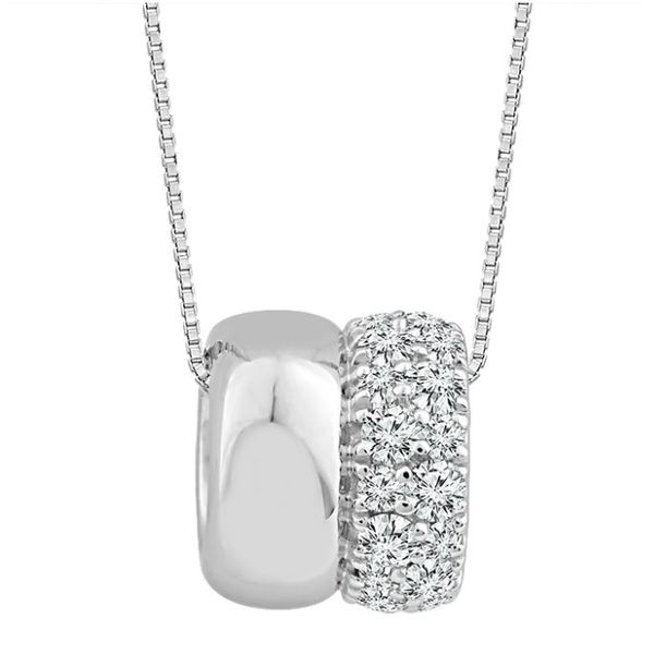 White Gold Diamond Necklace Meigs Jewelry Tahlequah, OK