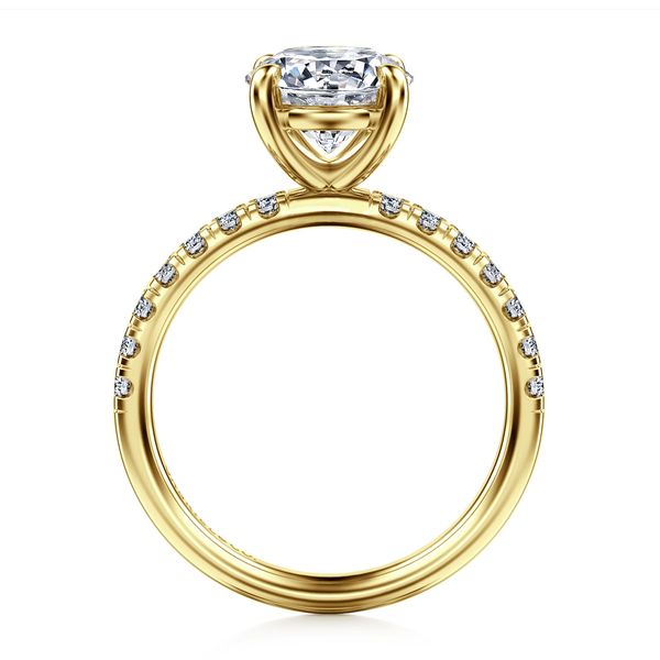 14KY .34ctw Round Diamond Solitaire Semi Mount Image 2 Meigs Jewelry Tahlequah, OK