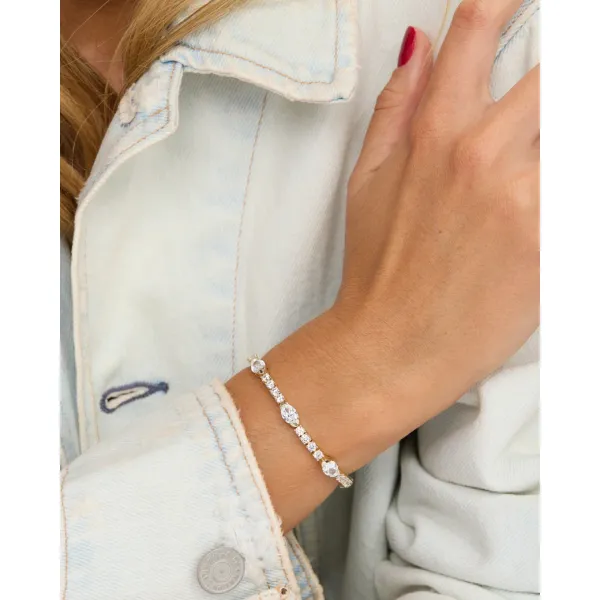 YGP 3mm Maven CZ Tennis Bracelet 7.5 Image 2 Meigs Jewelry Tahlequah, OK