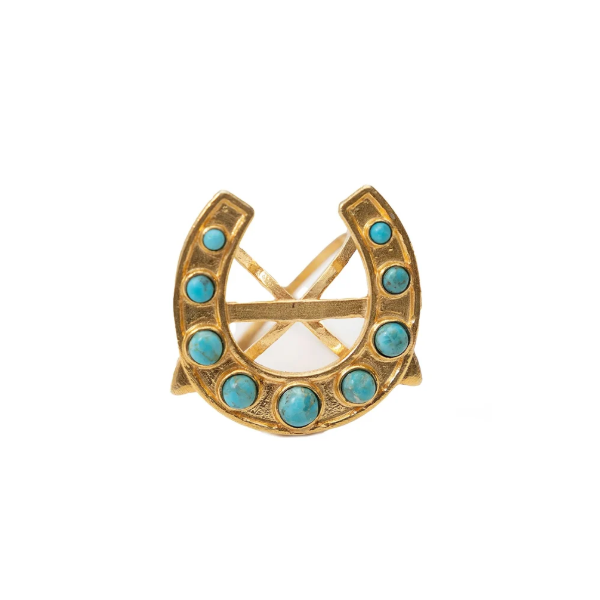Just My Luck Turquoise Scarf Ring Meigs Jewelry Tahlequah, OK