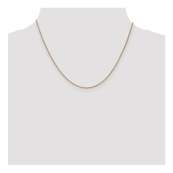 14KY 1.0MM SPIGA LESLIE'S CHAIN 18" Image 2 Meigs Jewelry Tahlequah, OK