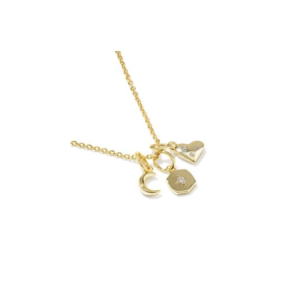 YGP White CZ Arlene Charm Necklace Image 2 Meigs Jewelry Tahlequah, OK