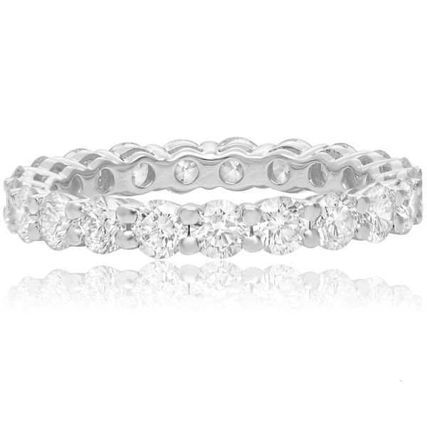 Eternity Shared Prong Diamond Band Meigs Jewelry Tahlequah, OK