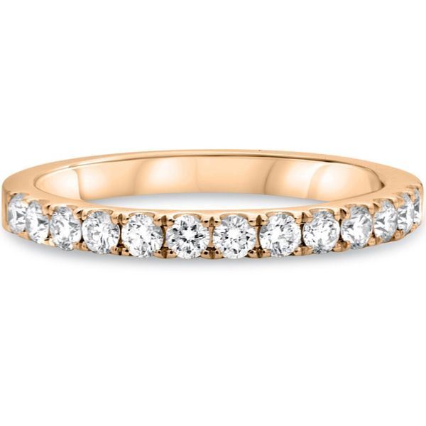14 Karat Rose Gold Diamond Band Meigs Jewelry Tahlequah, OK