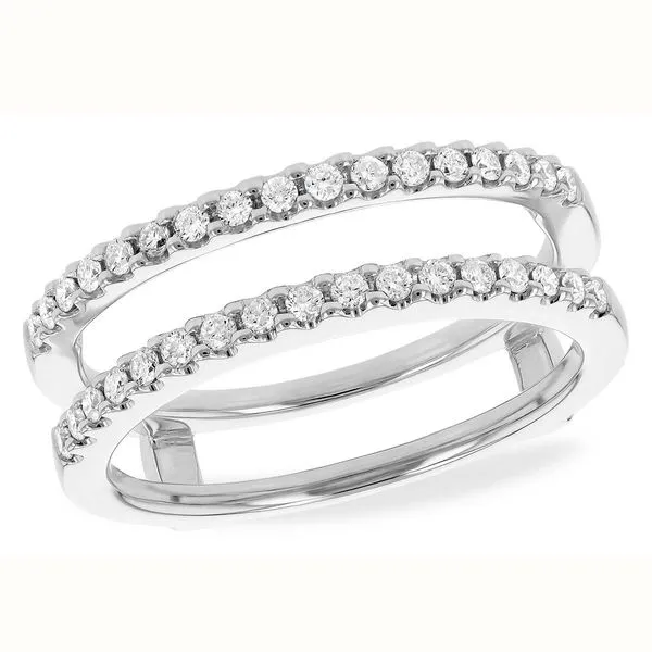 White Gold Diamond Ring Guard Meigs Jewelry Tahlequah, OK