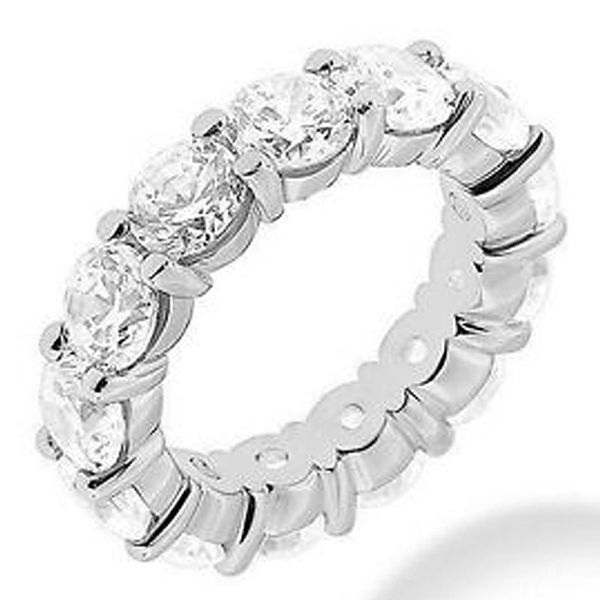 5.0ctw White Gold Diamond Eternity Band Meigs Jewelry Tahlequah, OK