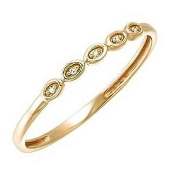 Yellow Gold Diamond Stackable Band Meigs Jewelry Tahlequah, OK