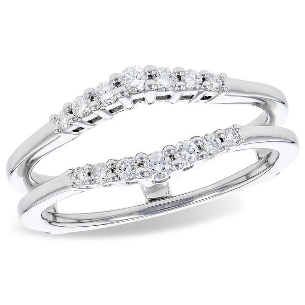 White Gold Diamond Ring Guard Meigs Jewelry Tahlequah, OK