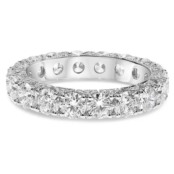 White Gold Diamond Eternity Band Meigs Jewelry Tahlequah, OK