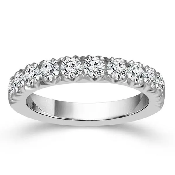 14K White Gold Diamond Band Meigs Jewelry Tahlequah, OK